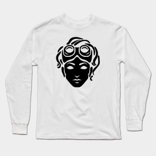 Horizon Icon Black Long Sleeve T-Shirt